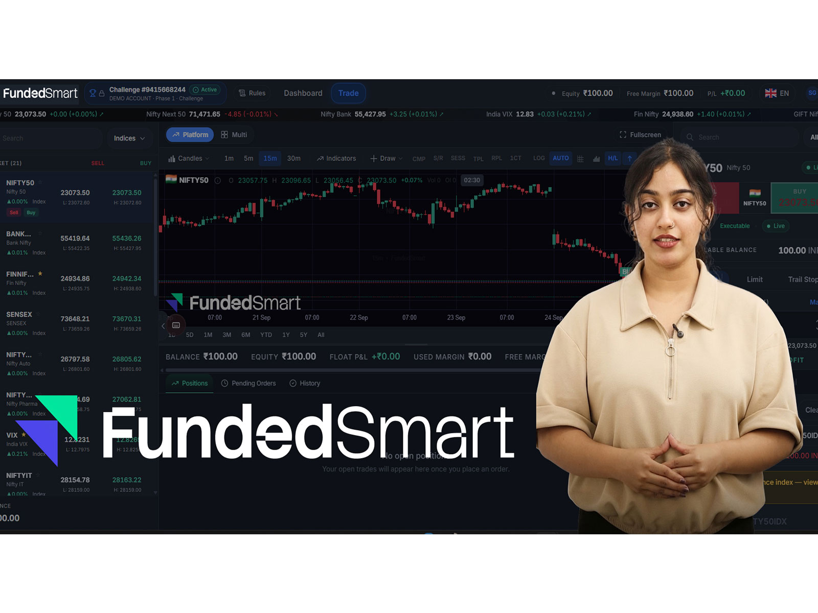 FundedSmart Offers Structured Simulated Trading Evaluations for Indian Traders