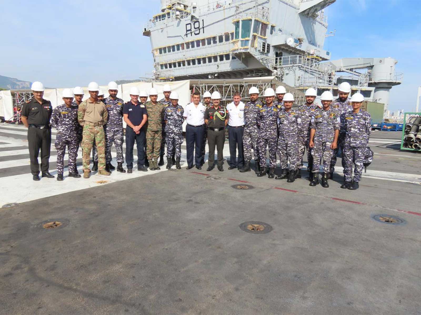 INS Trishul joins French Navy in Toulon for 24th edition of Exercise Varuna (Photo/PIB)