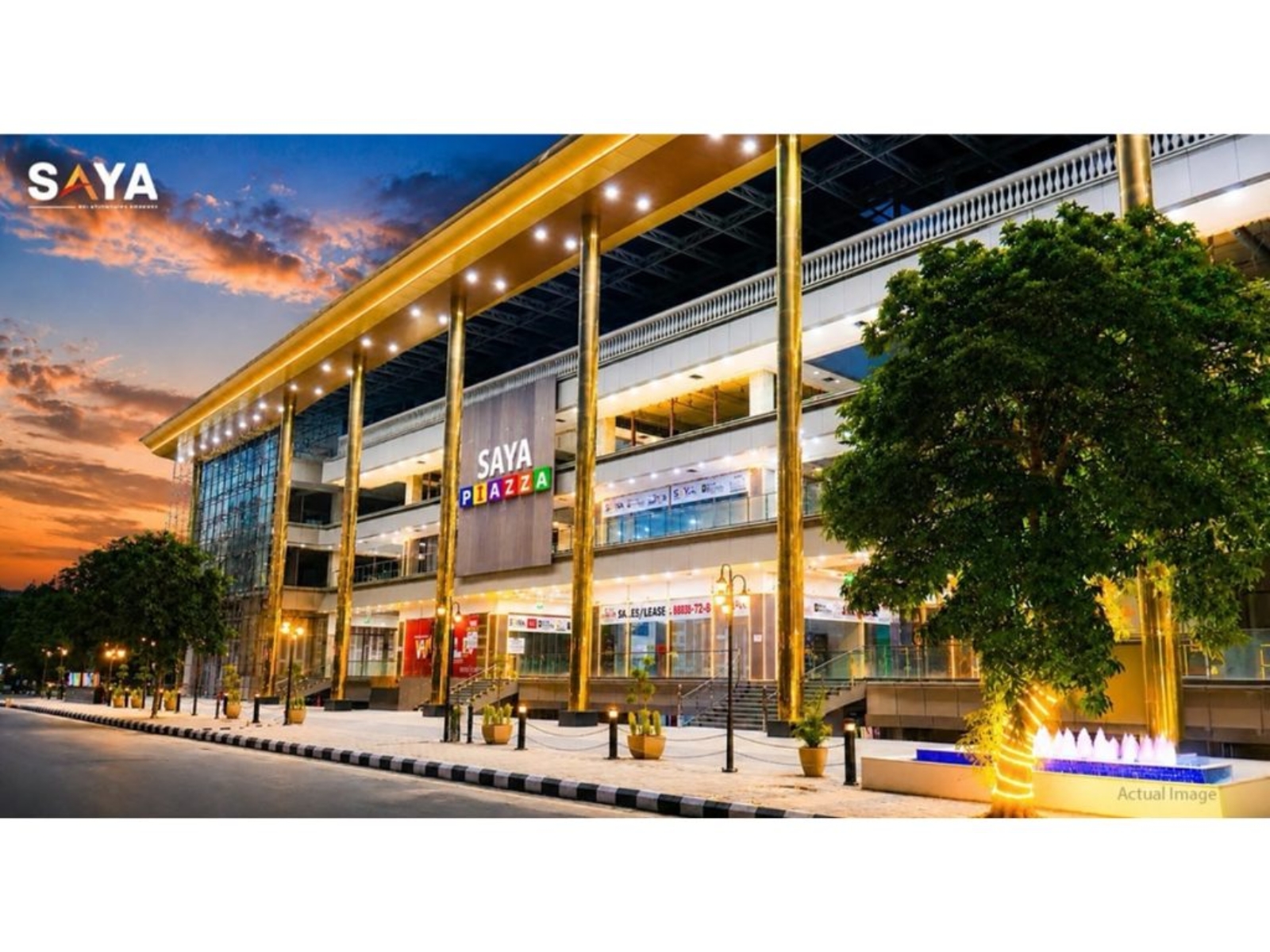 Saya Group Leases 55,000 Sq. Ft. to Leading Fitness, Gaming, F&B and Lifestyle Brands at Saya Piazza, Jaypee Wish town, Noida