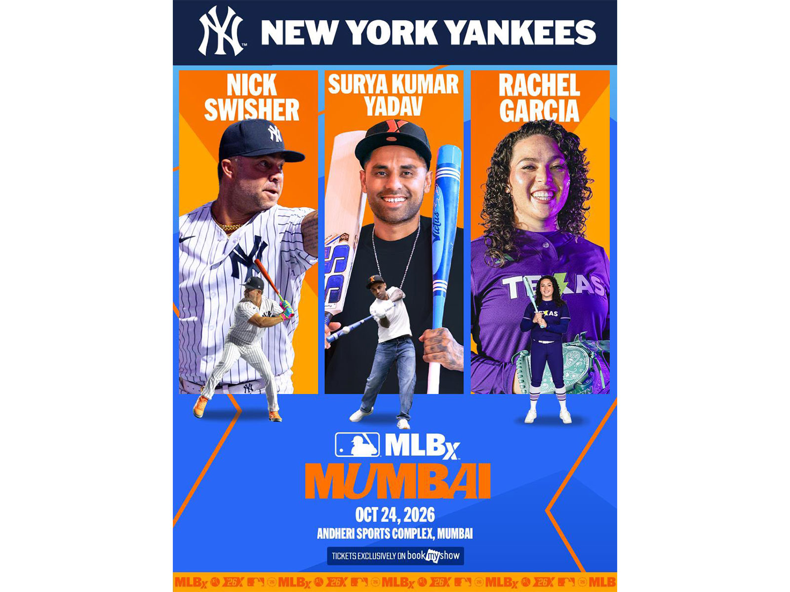 MLBx: Mumbai marks the first MLBx event in India and builds on MLB’s growing engagement with Indian fans (Photo: MLB)