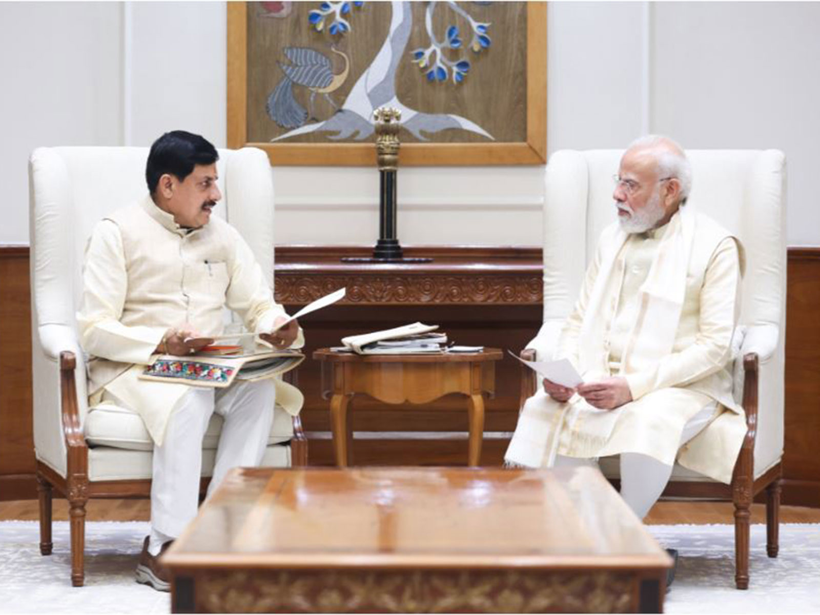 MP CM Mohan Yadav and PM Narendra Modi (Photo:X/@PMOIndia)