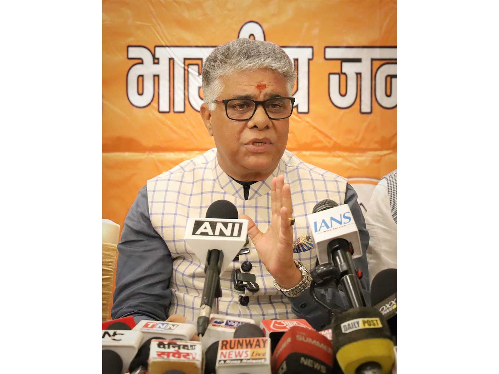 Kangra Lok Sabha MP and BJP leader Rajeev Bhardwaj (Photo/X/@DrRajeevBJP)