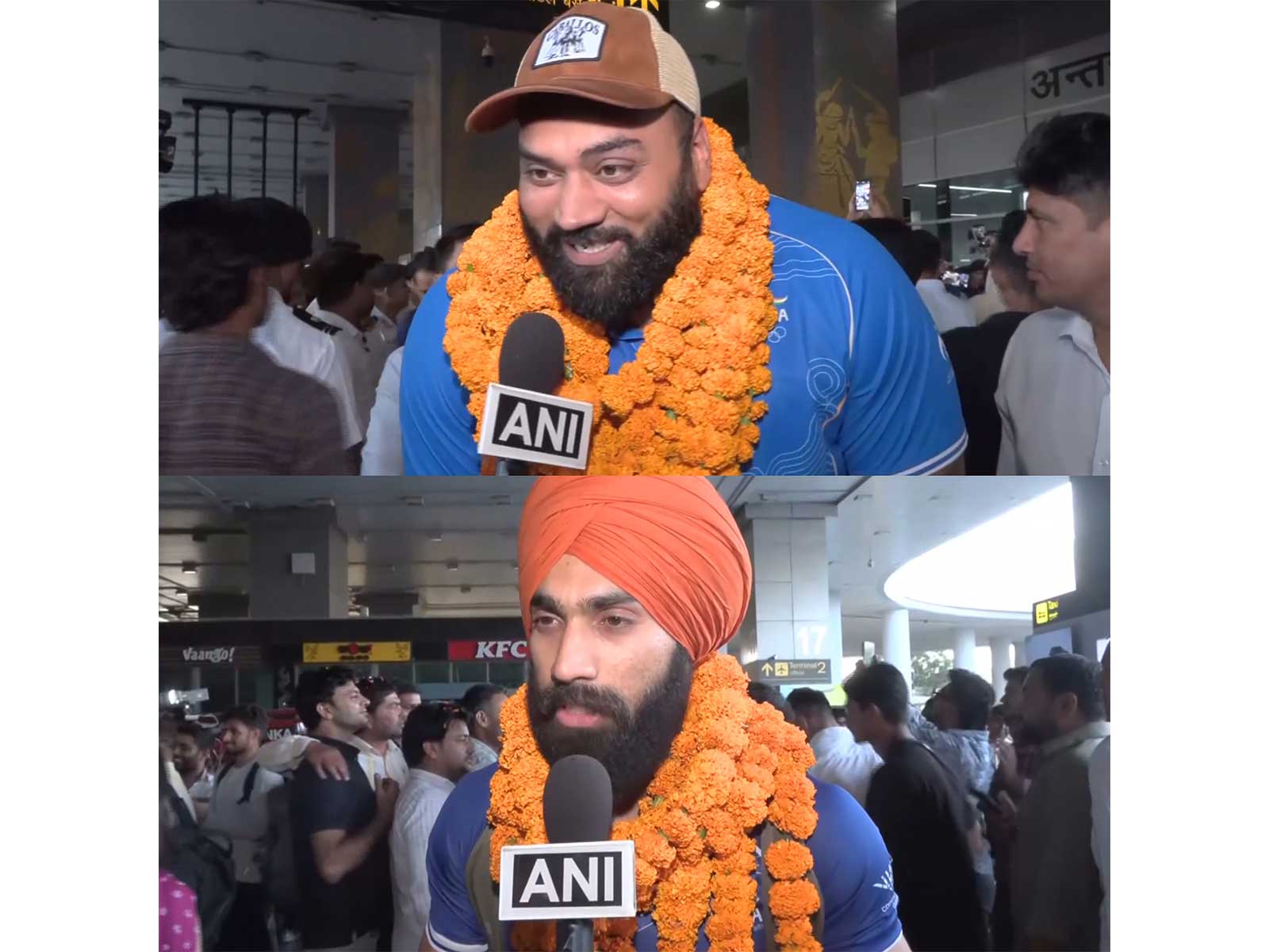 Tajinderpal Singh Toor and Gurindervir Singh. (Photo: ANI)