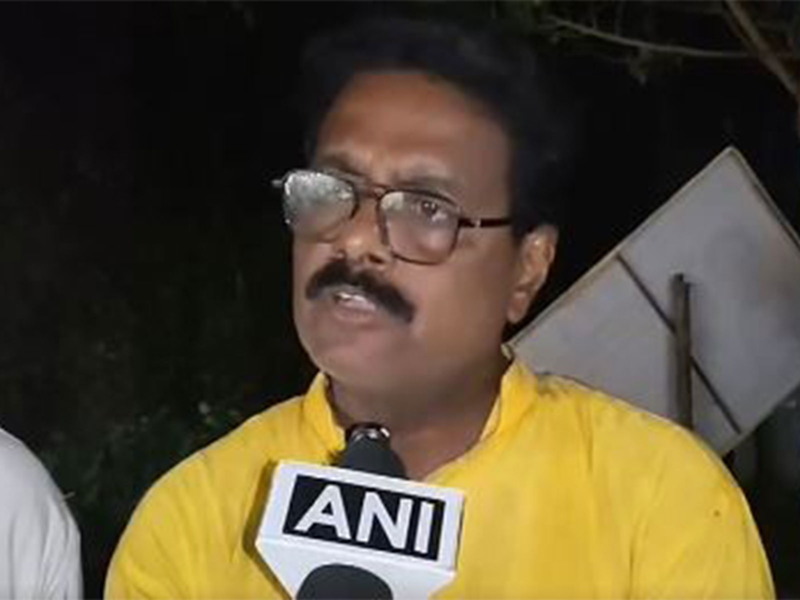 Congress candidate for the Nandigram by-poll Milan Pradhan (Photo/ANI)