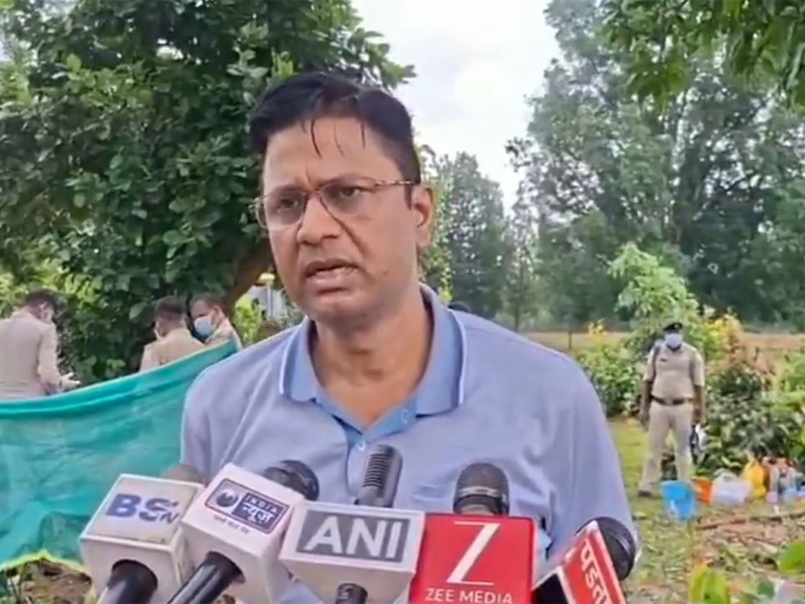 Surguja Divisional Forest Officer (DFO) Loknath Patel (Photo/ ANI)