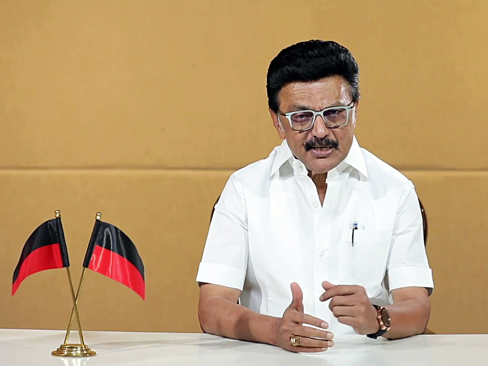 Former Tamil Nadu Chief Minister and DMK chief MK Stalin (File Photo/ANI)