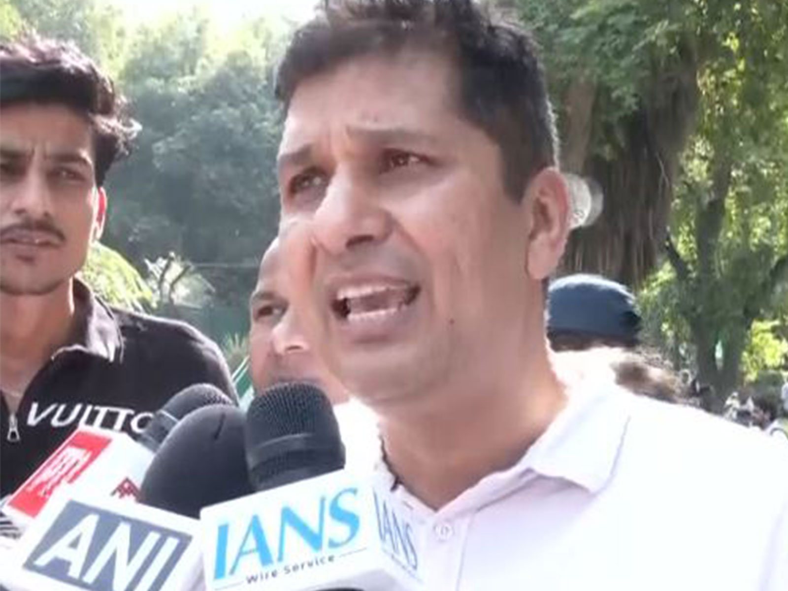 Aam Aadmi Party (AAP) Delhi president Saurabh Bharadwaj (Photo/ANI)