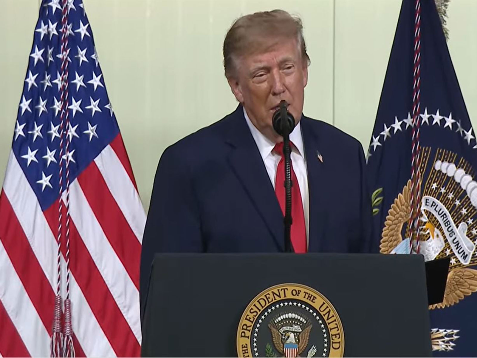 US President Donald Trump (Image Source: White House/YouTube)