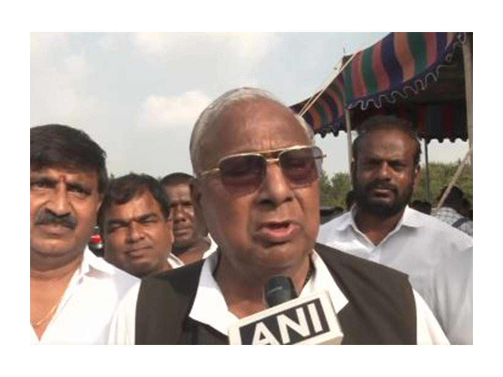 Congress leader V Hanumant Rao (Photo/ANI)