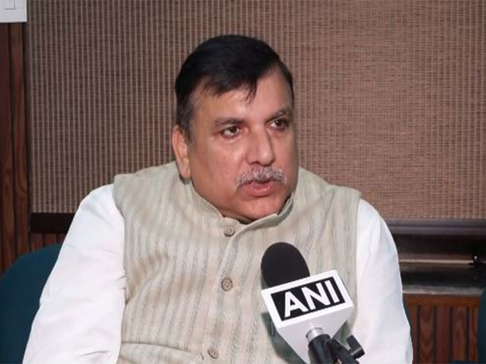 Aam Aadmi Party (AAP) MP Sanjay Singh (Photo/ANI)