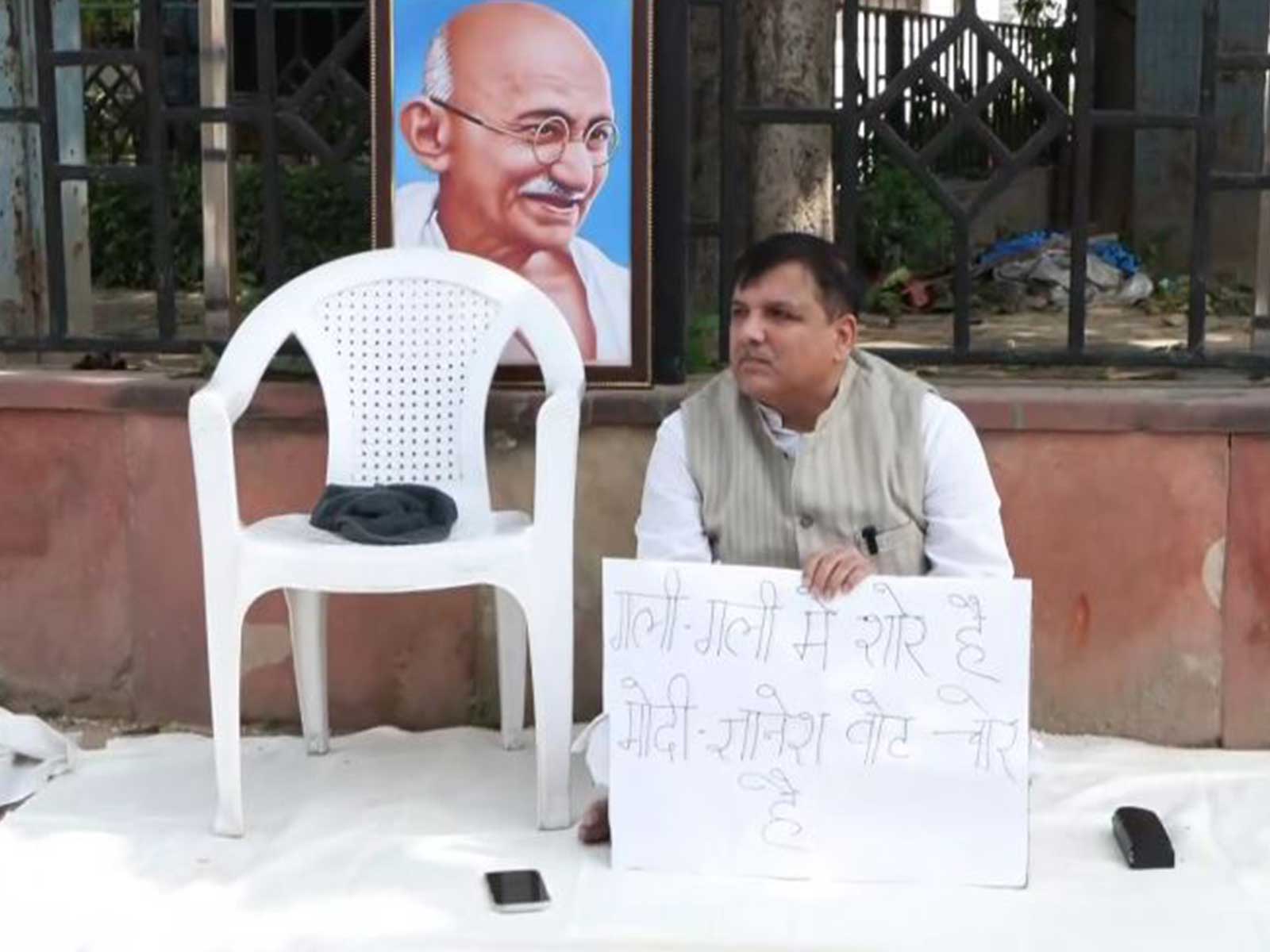 AAP Rajya Sabha MP Sanjay Singh (Photo/ANI)