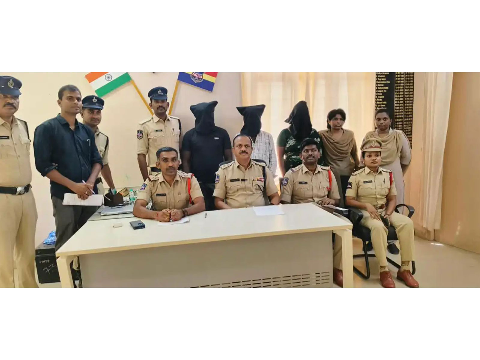 Wife, lover among three held in Telangana murder case (Photo/ Ghanpur police)