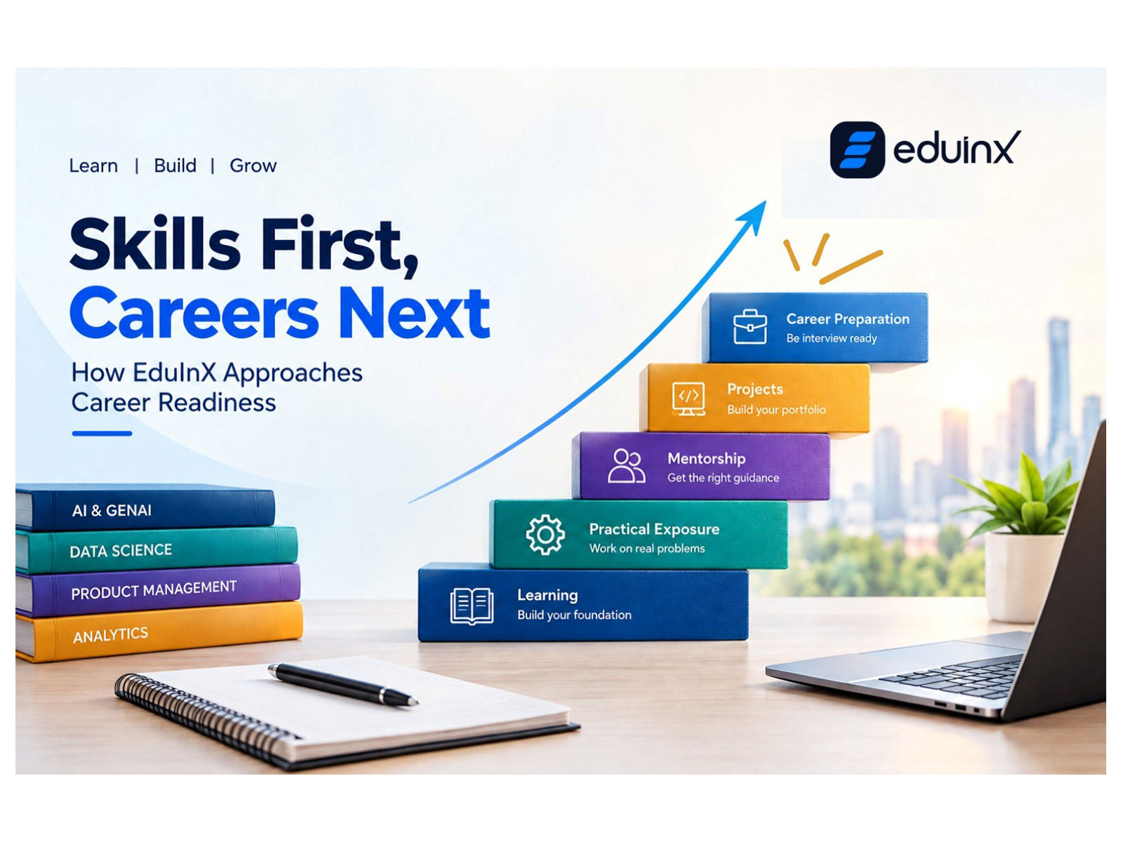 A career should be built on skills, not promises.