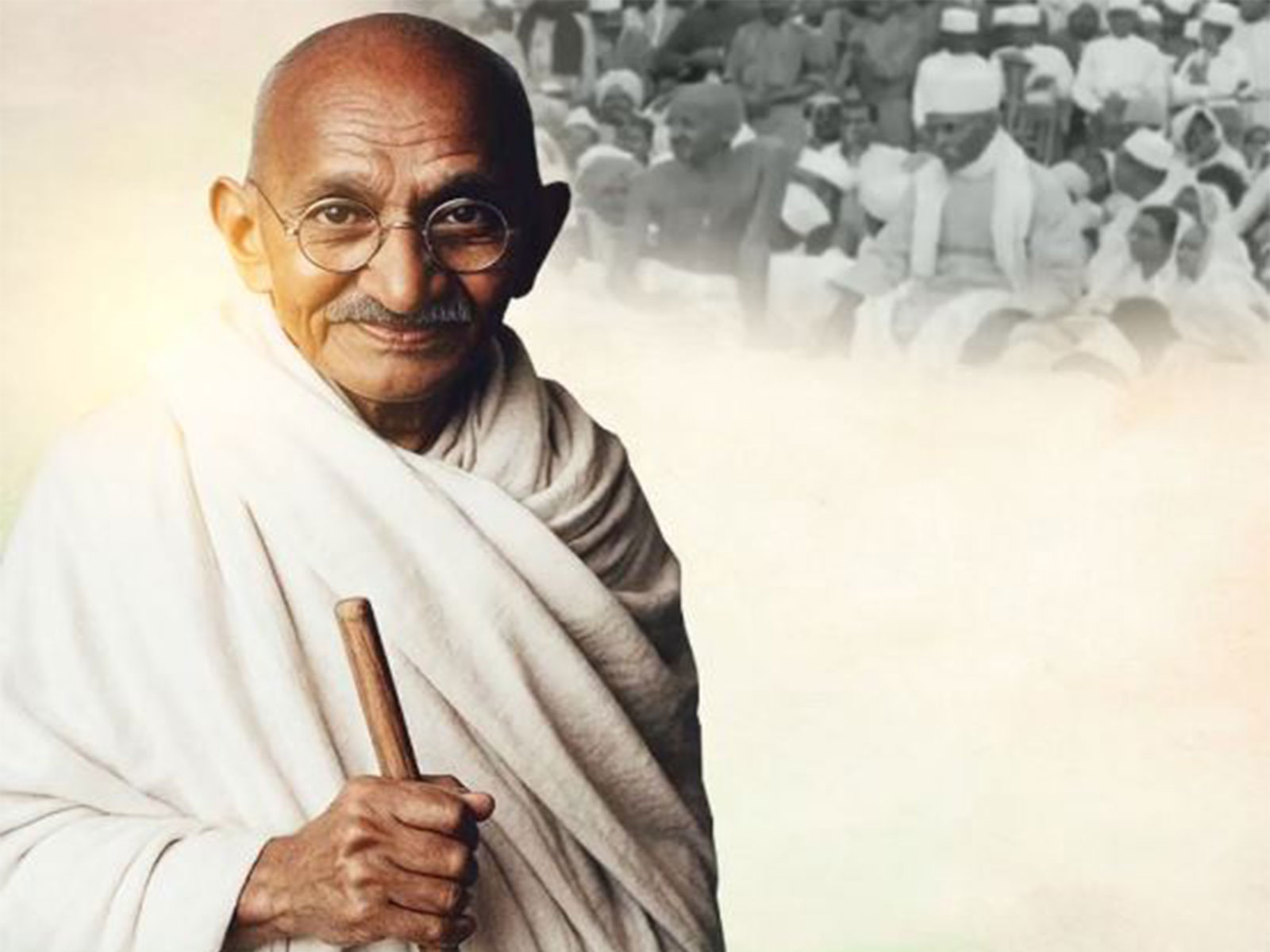 Father of the Nation Mahatama Gandhi (Photo/X/@kharge)