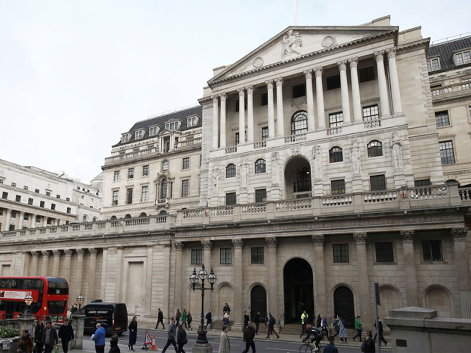 Outside view of Bank of England (File Photo/ANI)