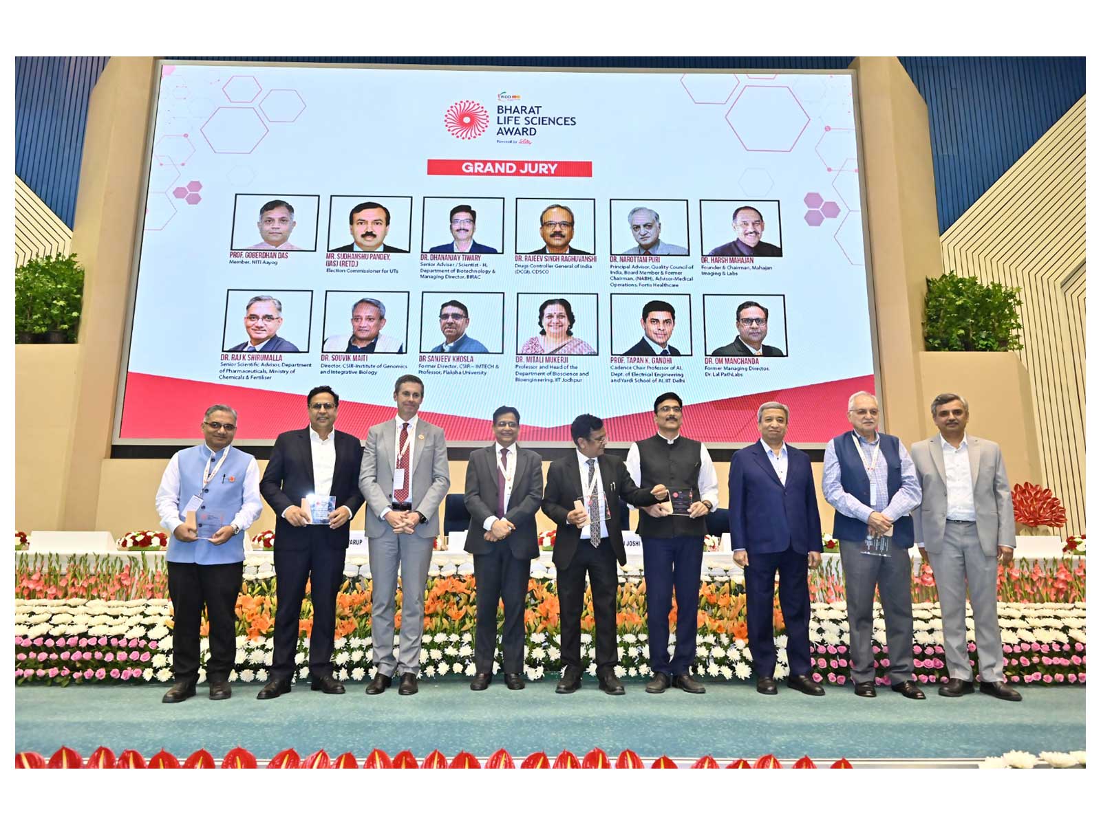 The inaugural Bharat Life Sciences Award, organised by FICCI and powered by Eli Lilly and Company (India), recognised its first winners at Vigyan Bhawan on Thursday.