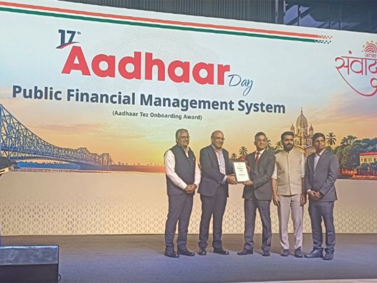 PFMS recognised by UIDAI for fastest onboarding as Aadhaar Authentication User Agency. (Photo-X/@CGAofIndia)