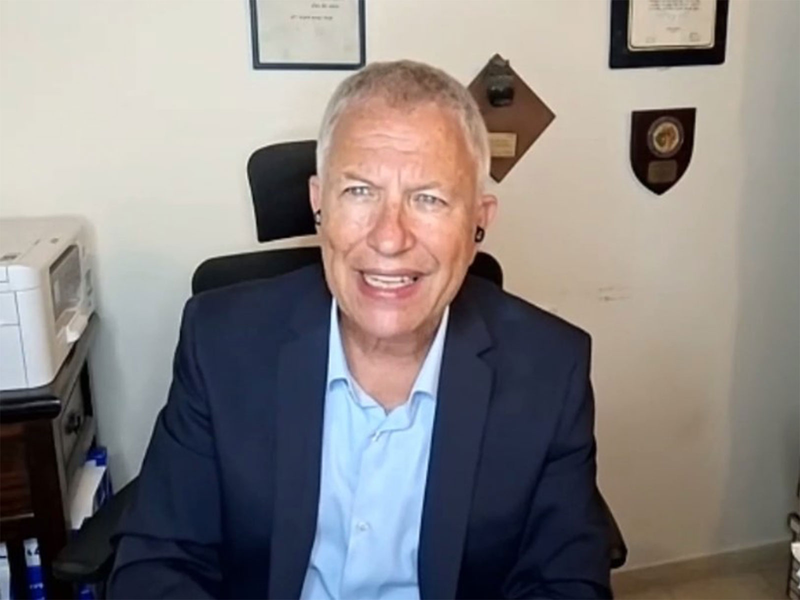 Oded Ailam, Former head of the Counterterrorism Division in the Mossad and researcher at the Jerusalem Center for Security and Foreign Affairs (JCFA) (Photo/ANI)