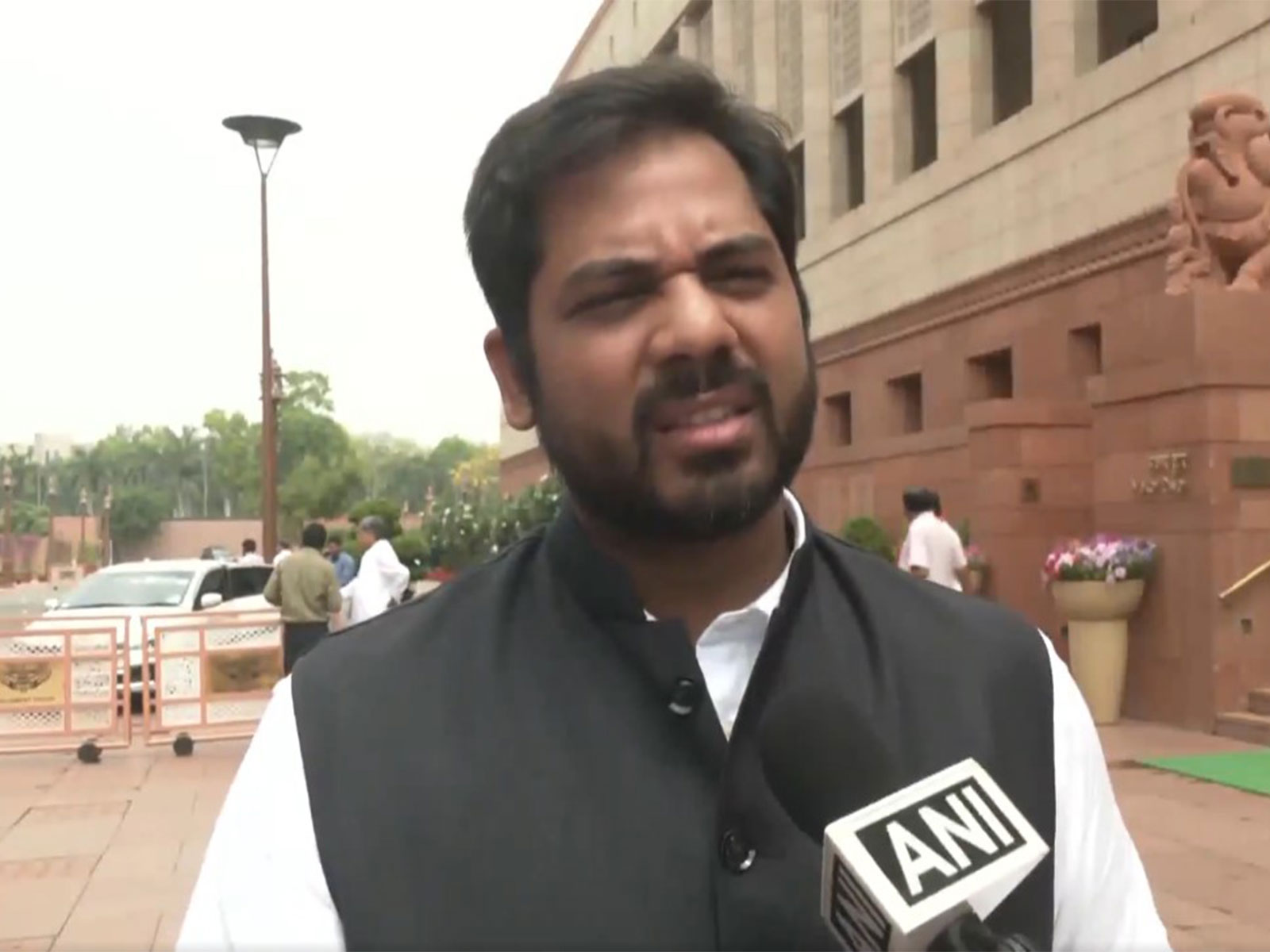 Telangana Congress MP Vamsi Krishna Gaddam (Photo/ANI)