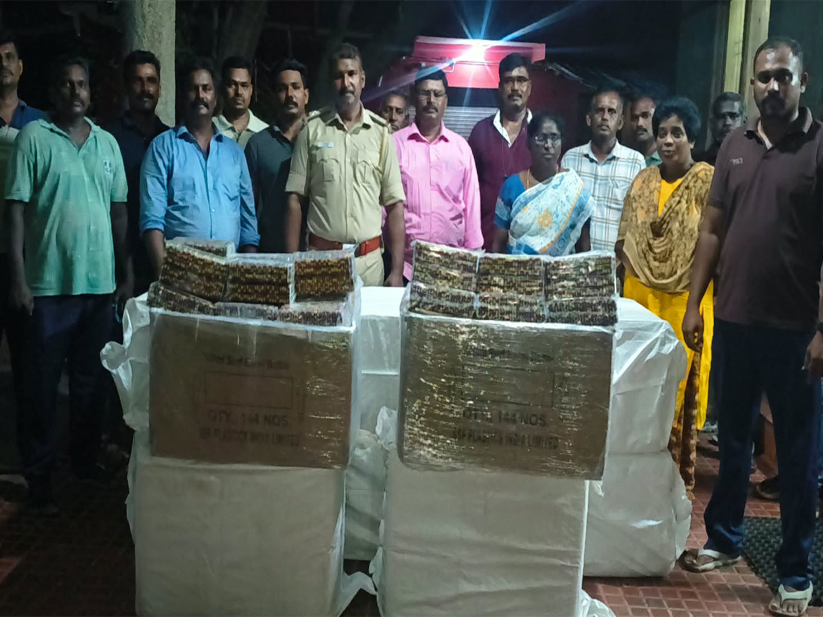 Coastal Security Group police seized painkillers worth Rs 75 lakh (Photo/Coastal security Group Police)