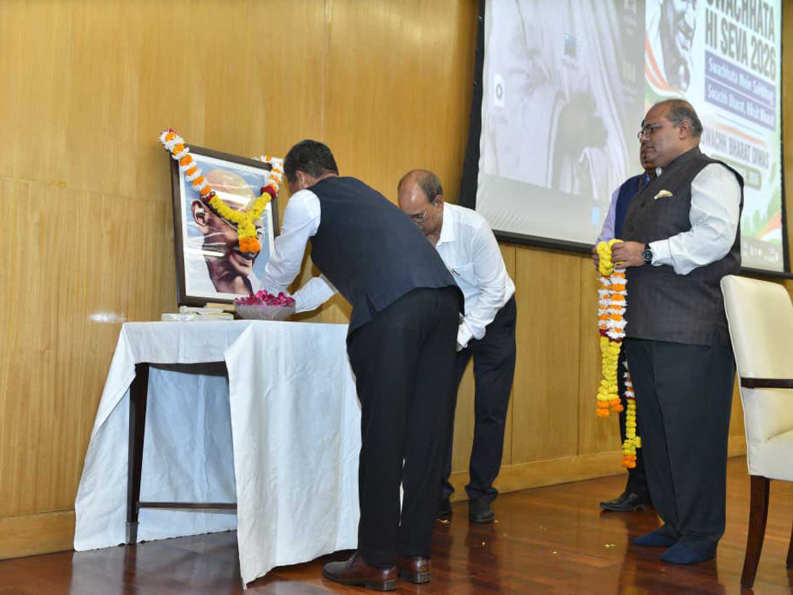 MEA celebrates Gandhi Jayanti, Swachh Bharat Diwas (Photo: X@MEAIndia)