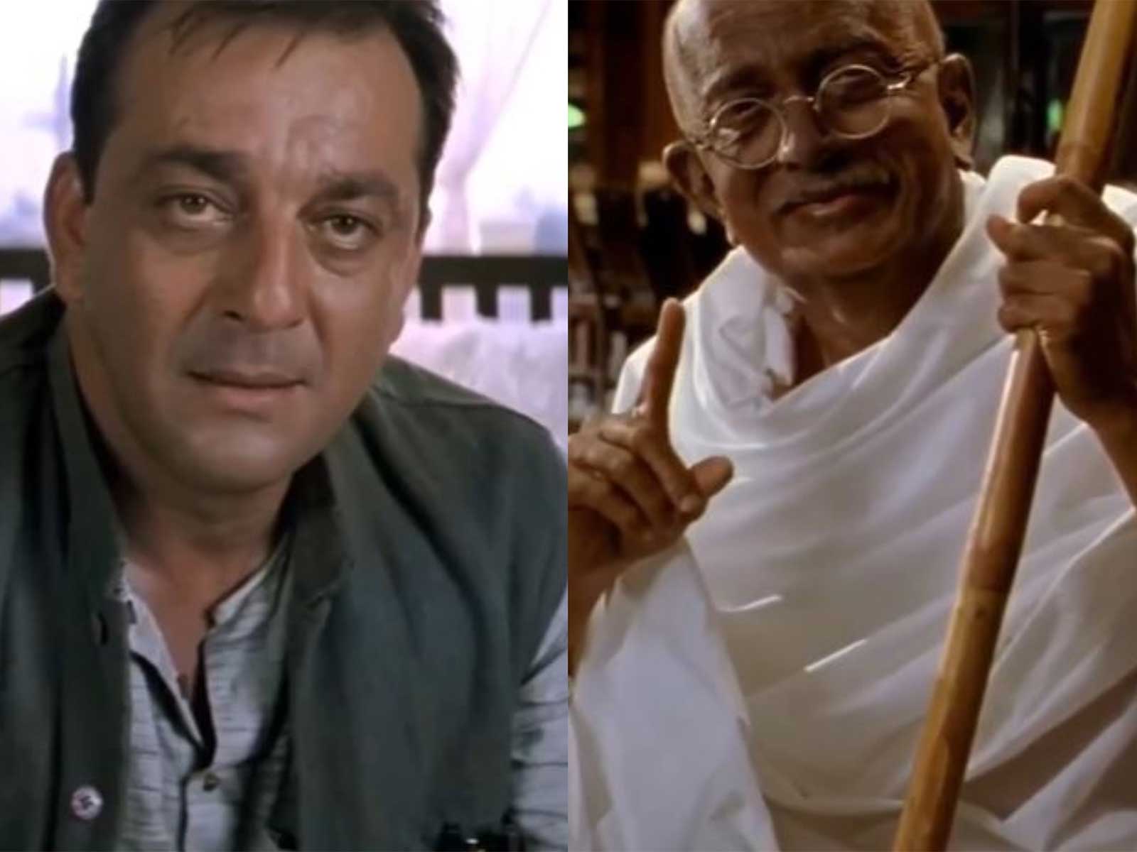 Sanjay Dutt in 'Lage Raho Munna Bhai' (photo/Instagram@duttsanjay)