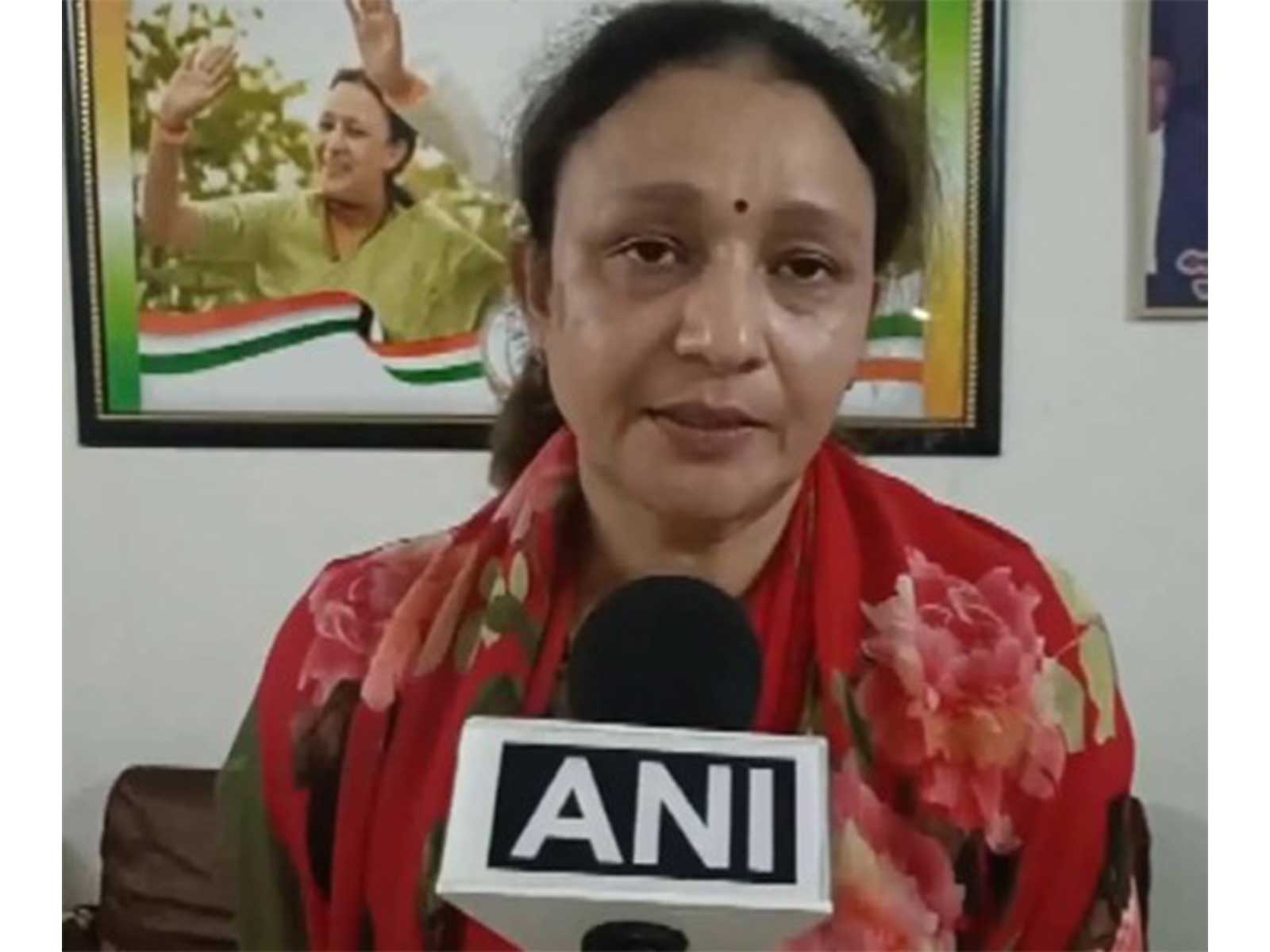 Newly appointed UPCC president Aradhana Misra 'Mona' (Photo/ANI)