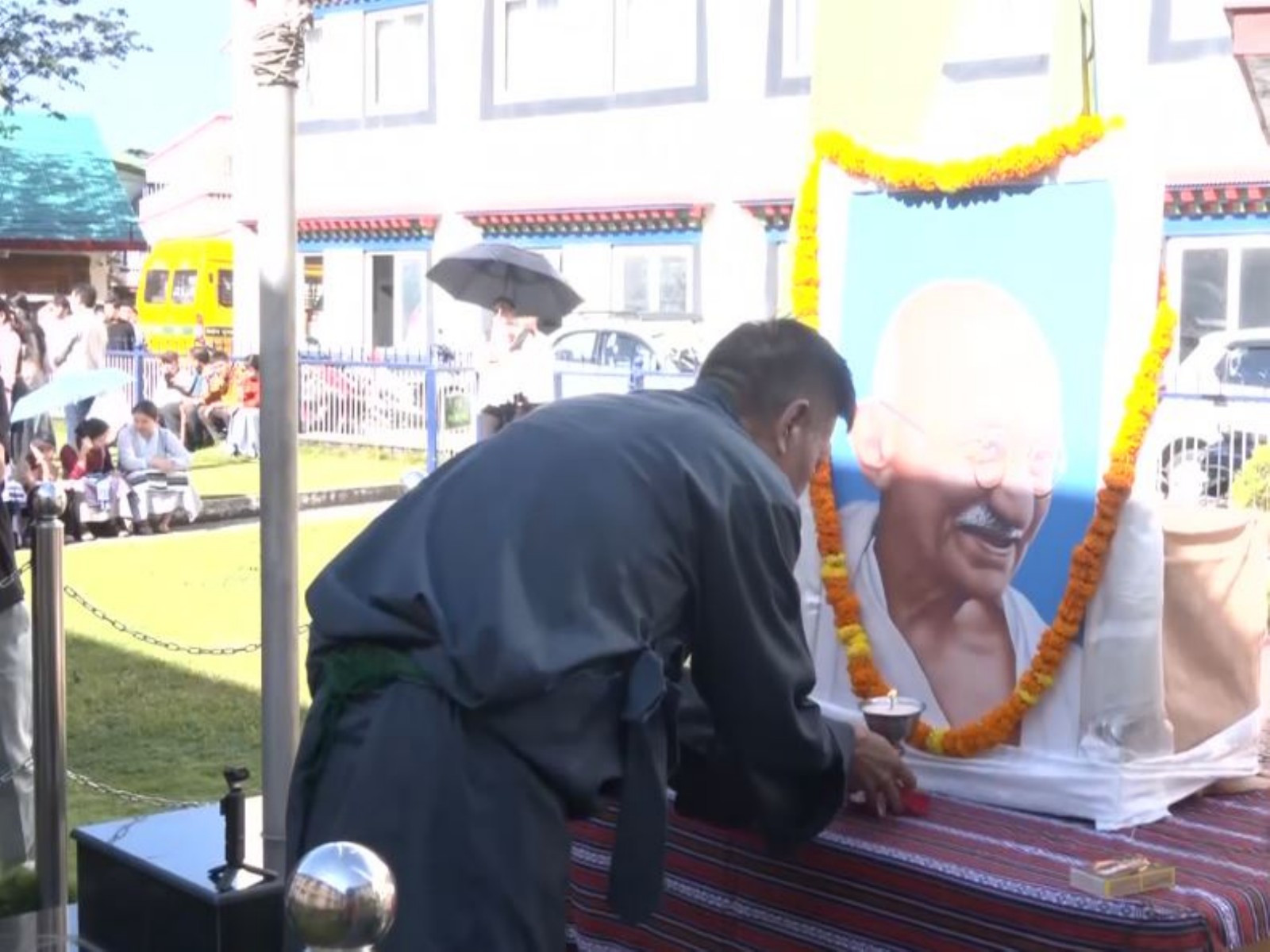 On Gandhi Jayanti, Tibetan Sikyong calls for peace, human dignity, freedom (Photo/ANI)