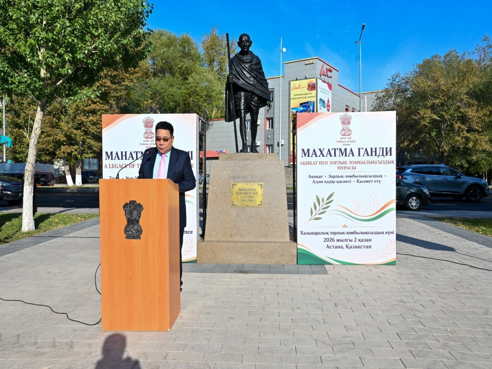 Indian Ambassador to Kazakhstan YK Sailas Thangal (Photo/X@indembastana)