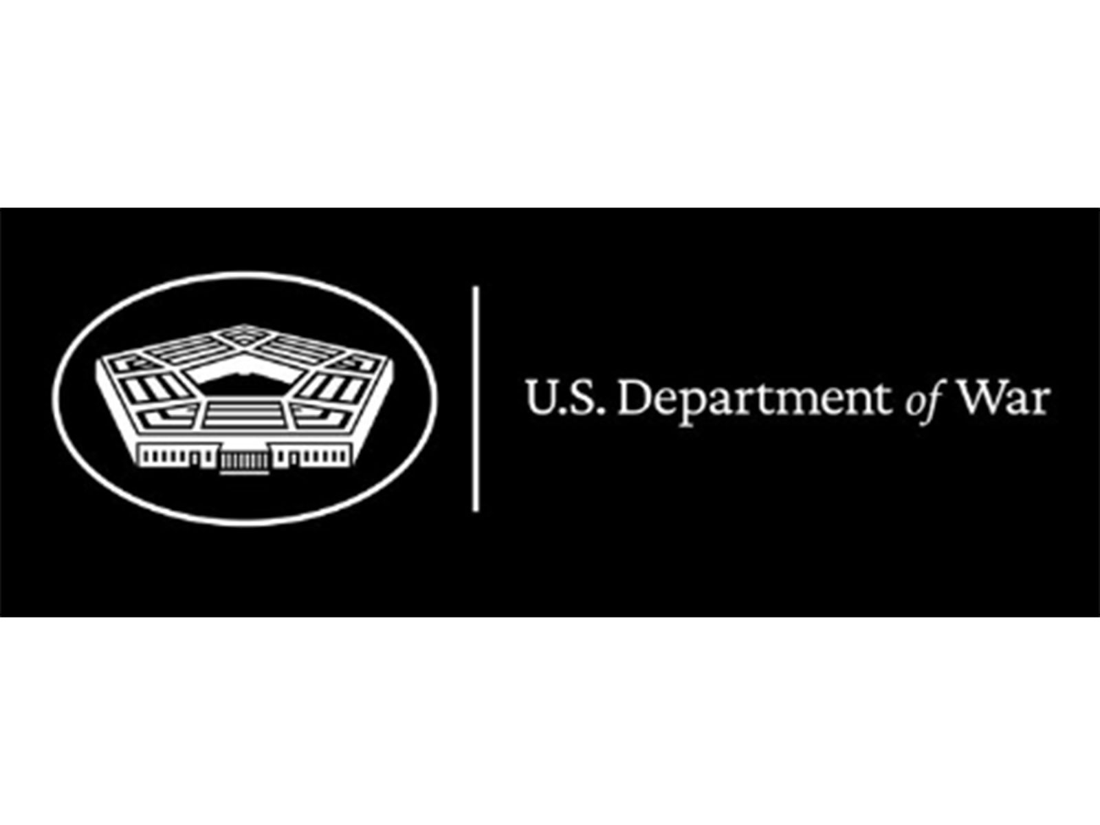 US Department of War logo(Photo/X_@DoWCTO)