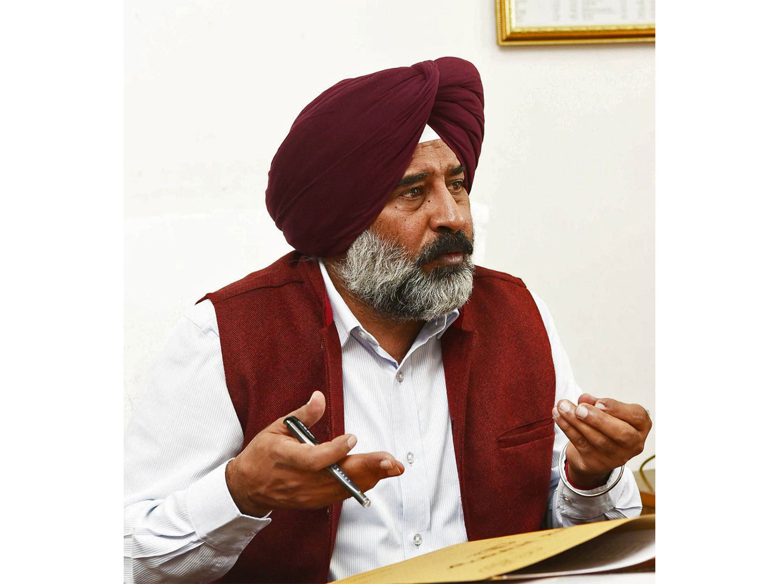  President of the Punjab Pradesh Congress Committee (PPCC) Pargat Singh (Photo/ ANI) 