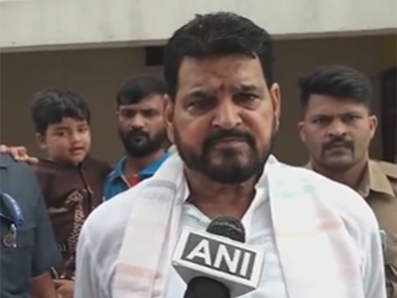 Brij Bhushan Sharan Singh. (Photo: ANI)