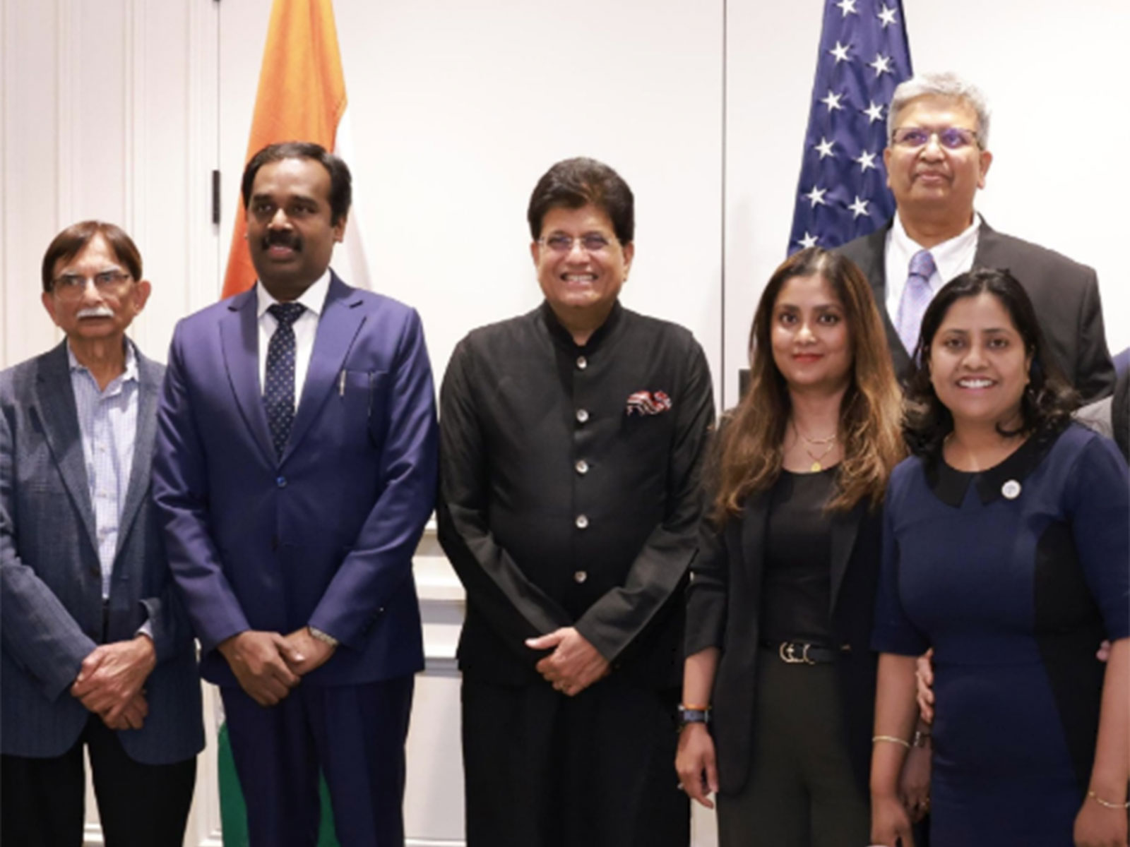 Commerce Minister Piyush Goyal in Chicago (Photo/X_@PiyushGoyal)