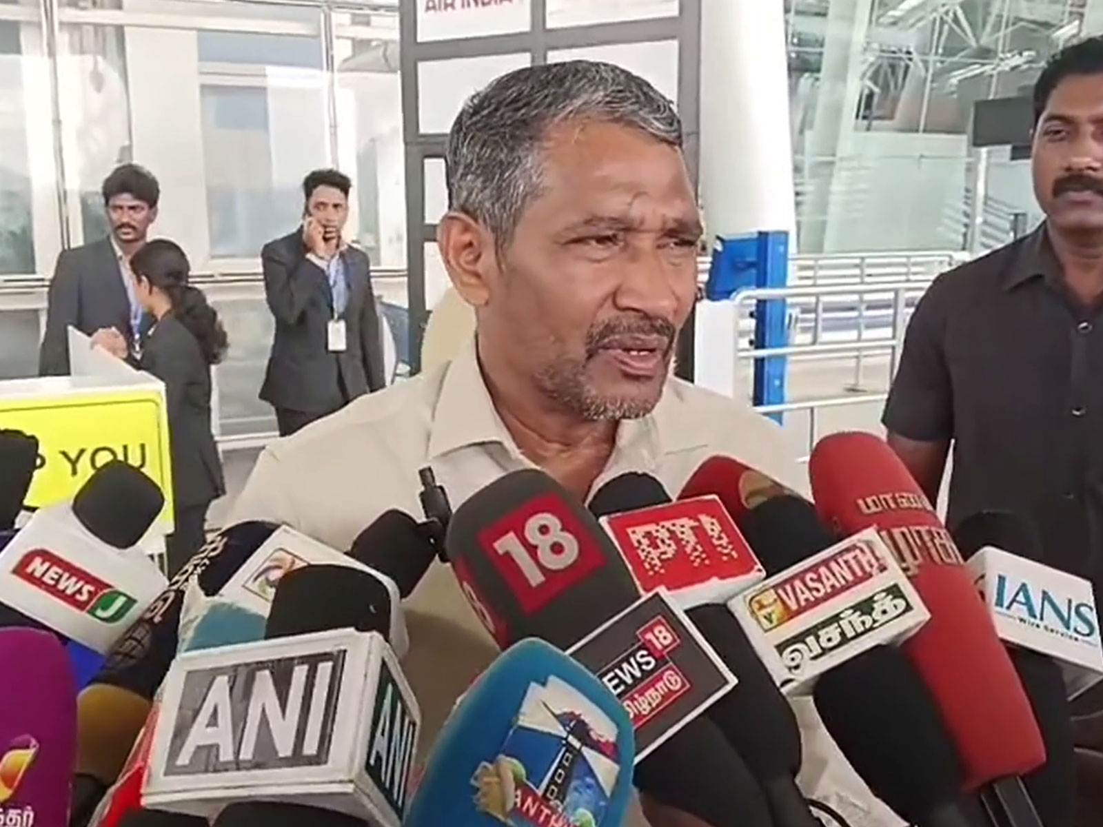 Tamil Nadu Minister Vanniyarasu (Photo/ANI)
