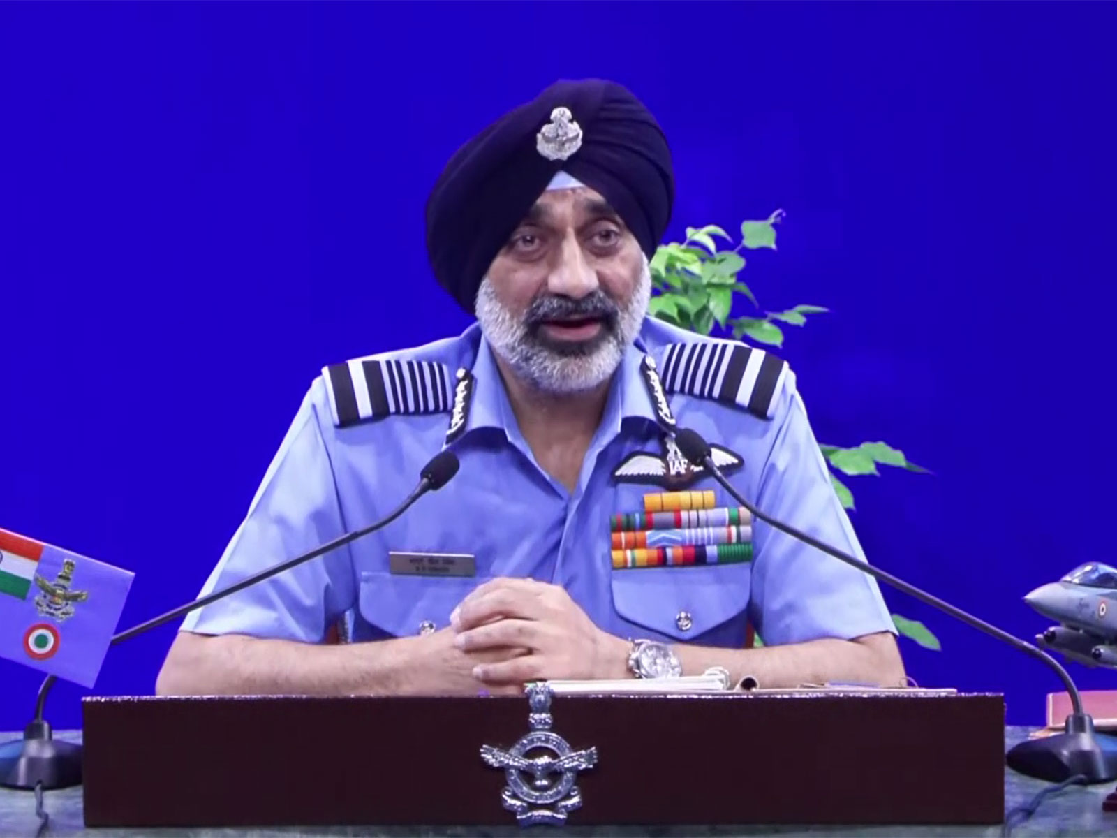 IAF chief AP Singh (Photo/ANI)