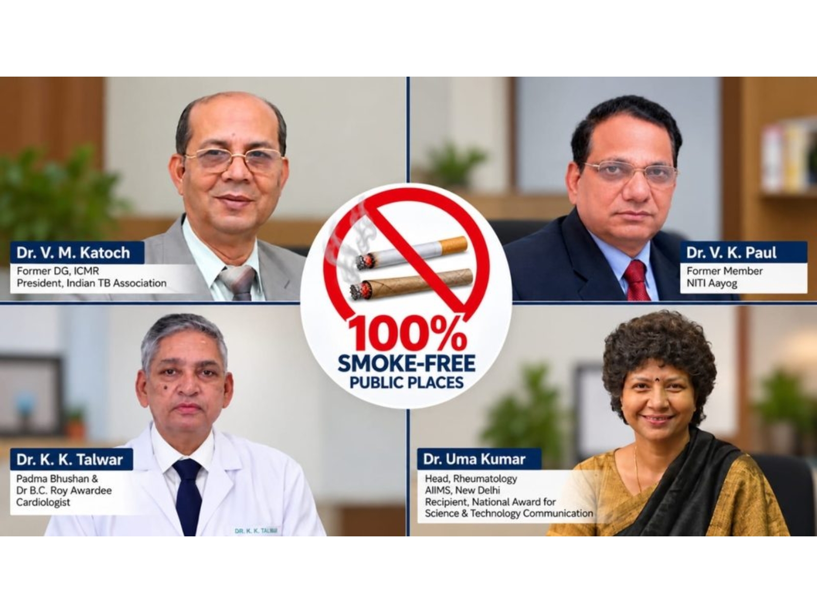3.25 lakh Indians die annually from second-hand smoke: Experts seek 100% smoke-free public places