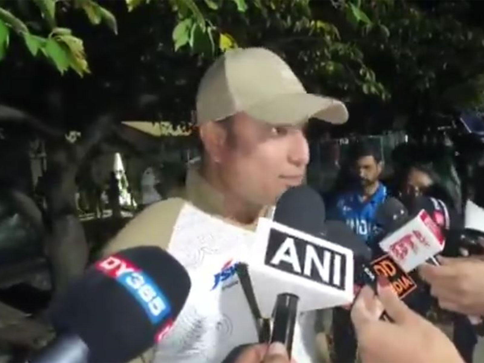 Indian stand-in coach VVS Laxman. (Photo: ANI)
