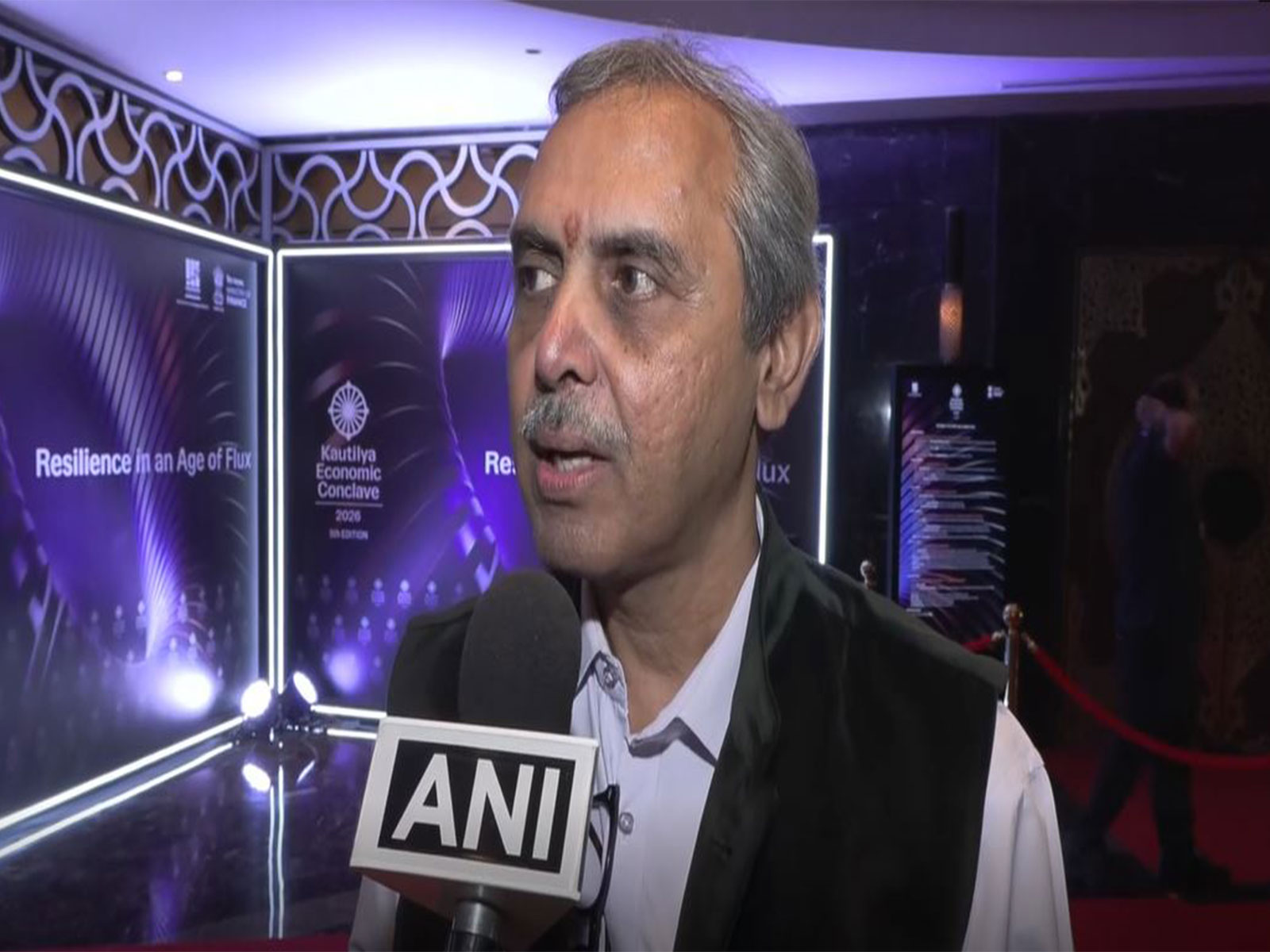 C S C Sekhar, Professor of Economics at the Institute of Economic Growth (IEG) (Photo/ANI)