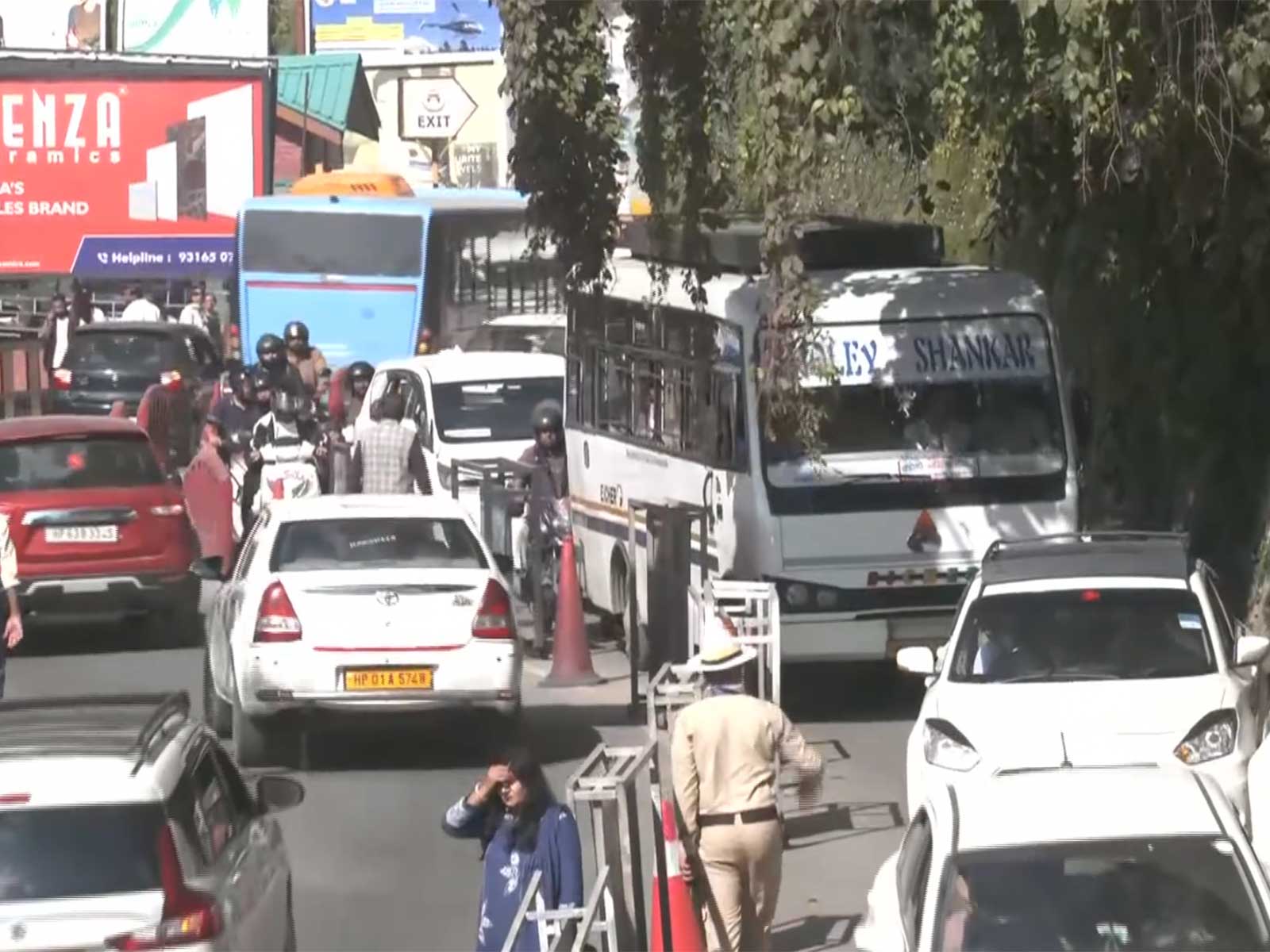 Tourist inflow rises in Shimla over long weekend as rainy season ends (Photo: ANI)
