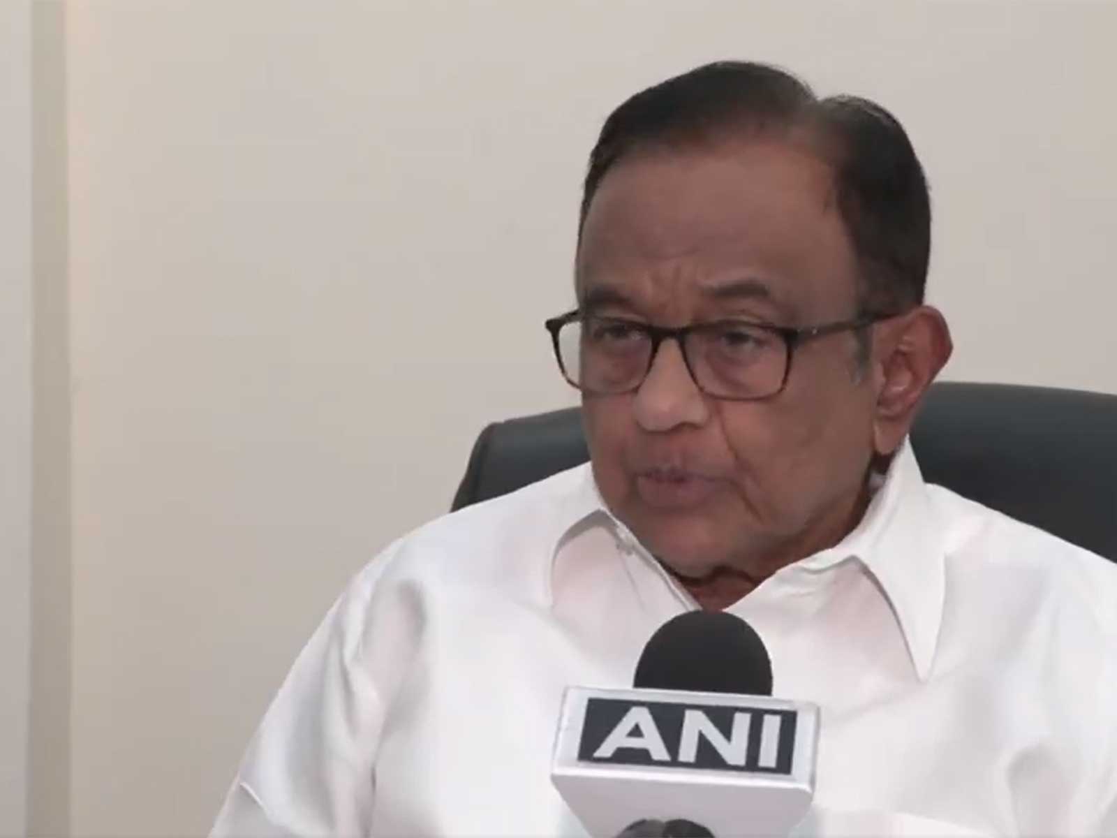 Senior Congress MP and former Union Minister P Chidambaram (Photo/ANI)