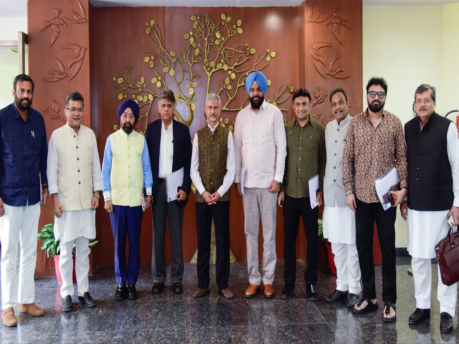 External Affairs Minister S Jaishankar chairs consultative committee meeting on India-Russia relations. (Photo: X/@DrSJaishankar)