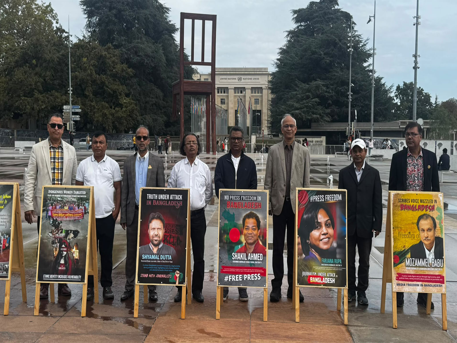 Visual from the Geneva exhibition (Photo/ANI)