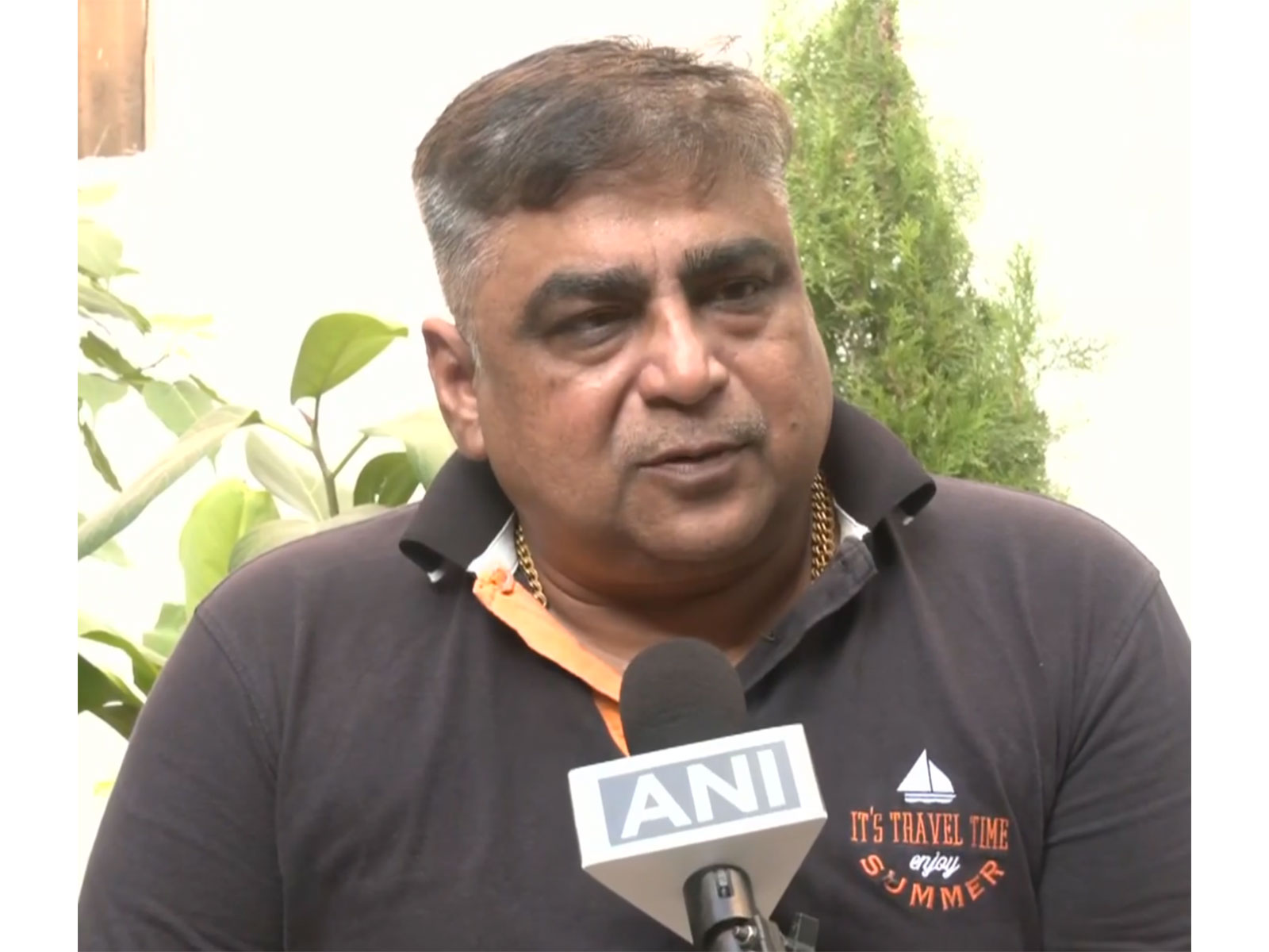 Ishan Kishan’s father, Pranav Kumar Pandey. (Photo/ANI) 
