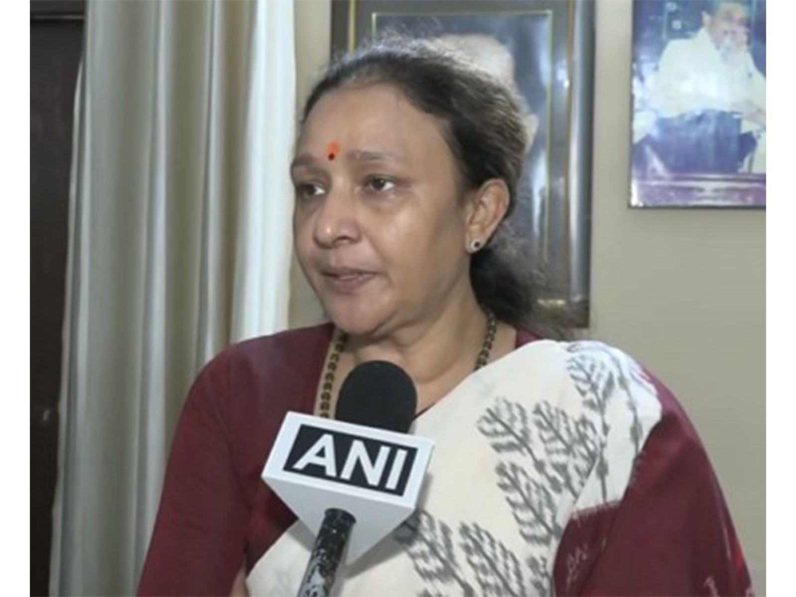 Newly appointed UP Congress president Aradhana Mishra (Photo/ANI)