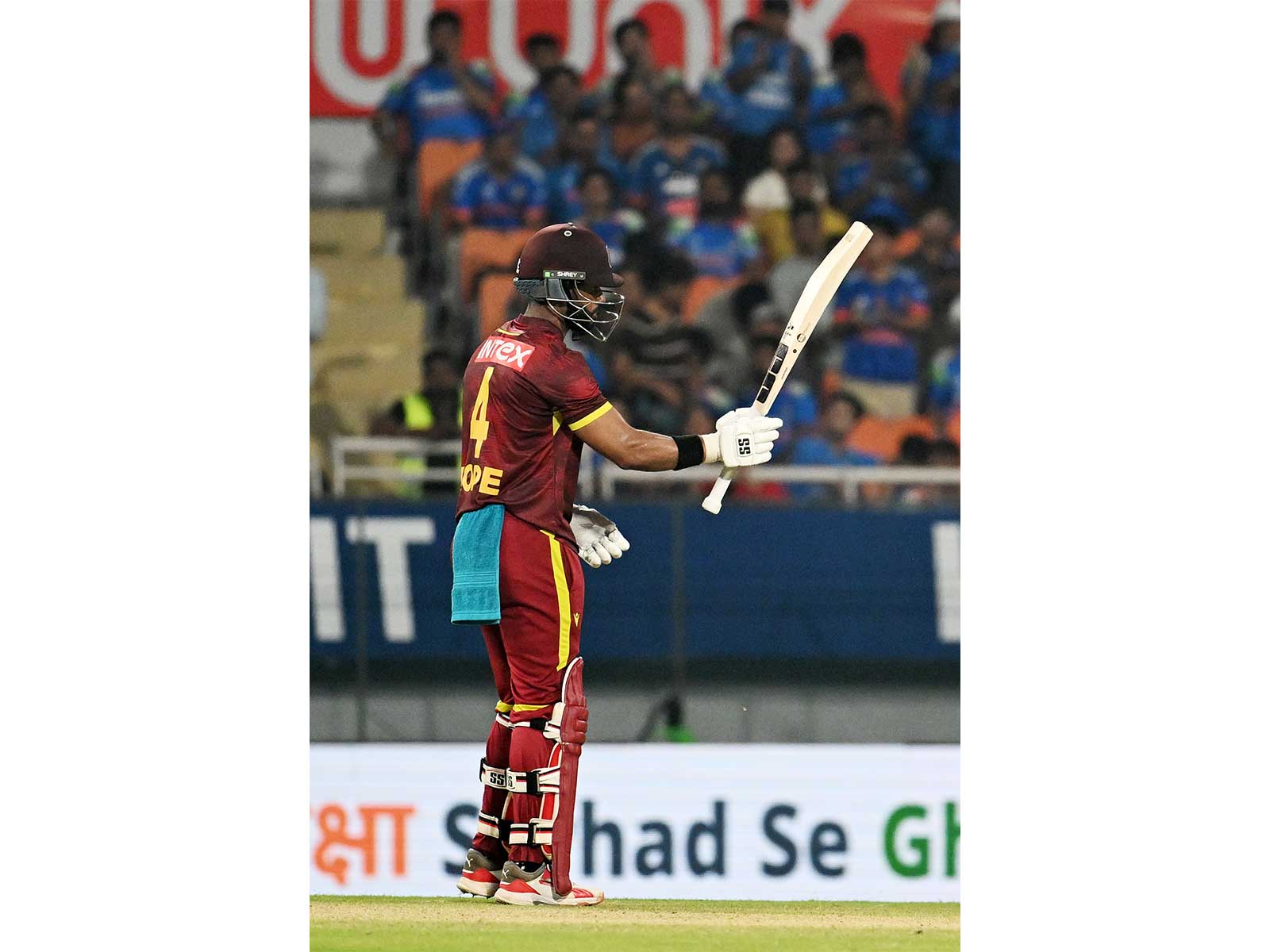 West Indies captain Shai Hope. (Photo/ANI)  