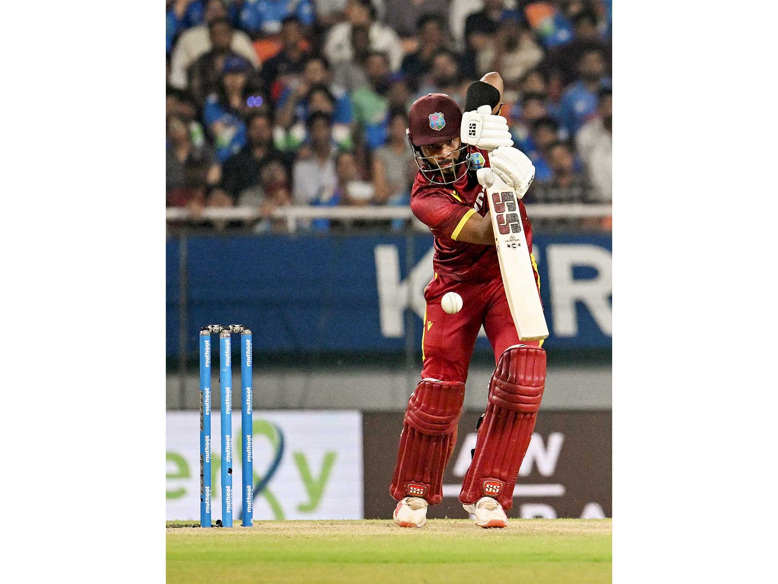 West Indies batter Shai Hope. (Photo: ANI)
