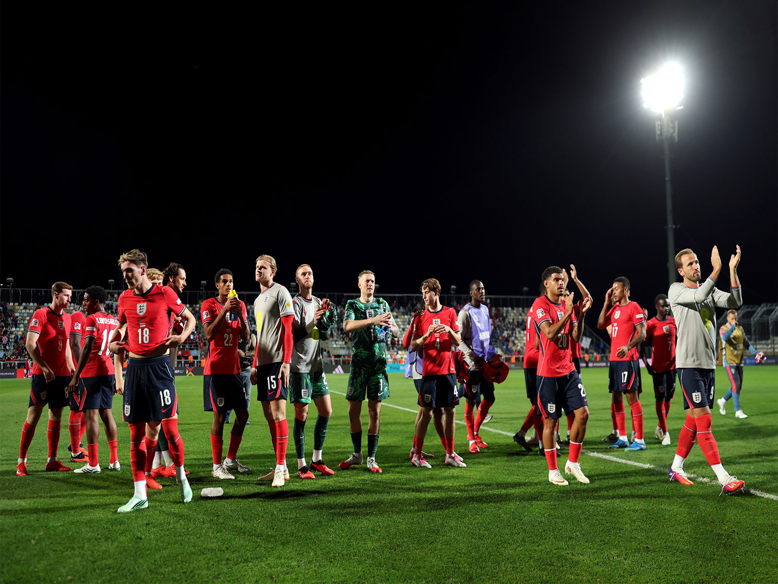 England men's football team. (Photo: X/ @England)