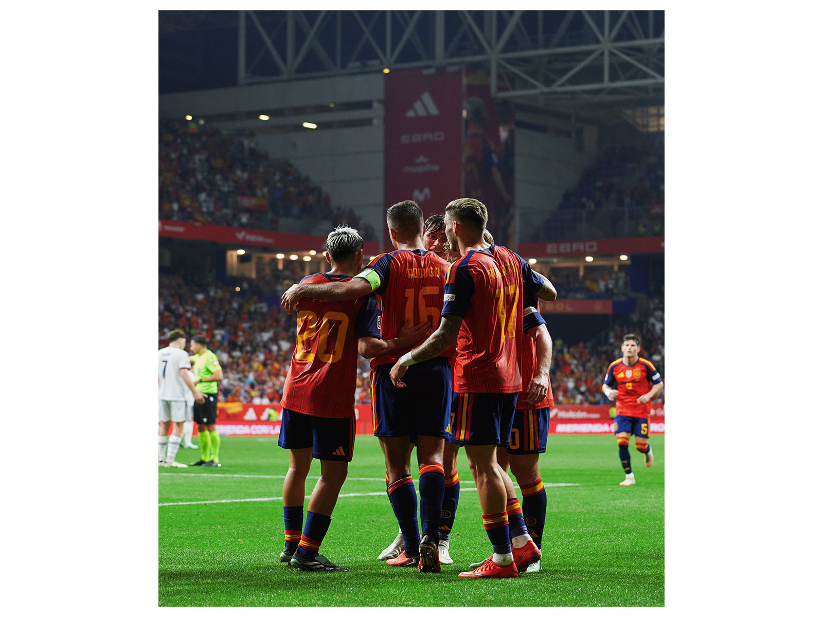 Spain national football team players. (Photo: X/ @SEFutbol)