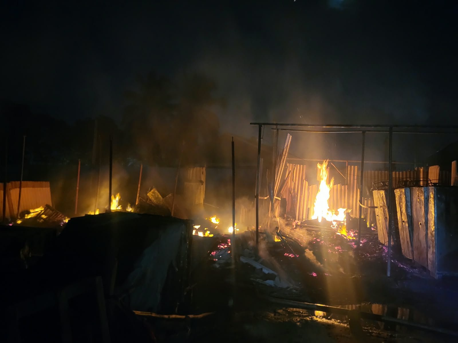 Visuals from the site (Photo/ Telangana Fire officials) 
