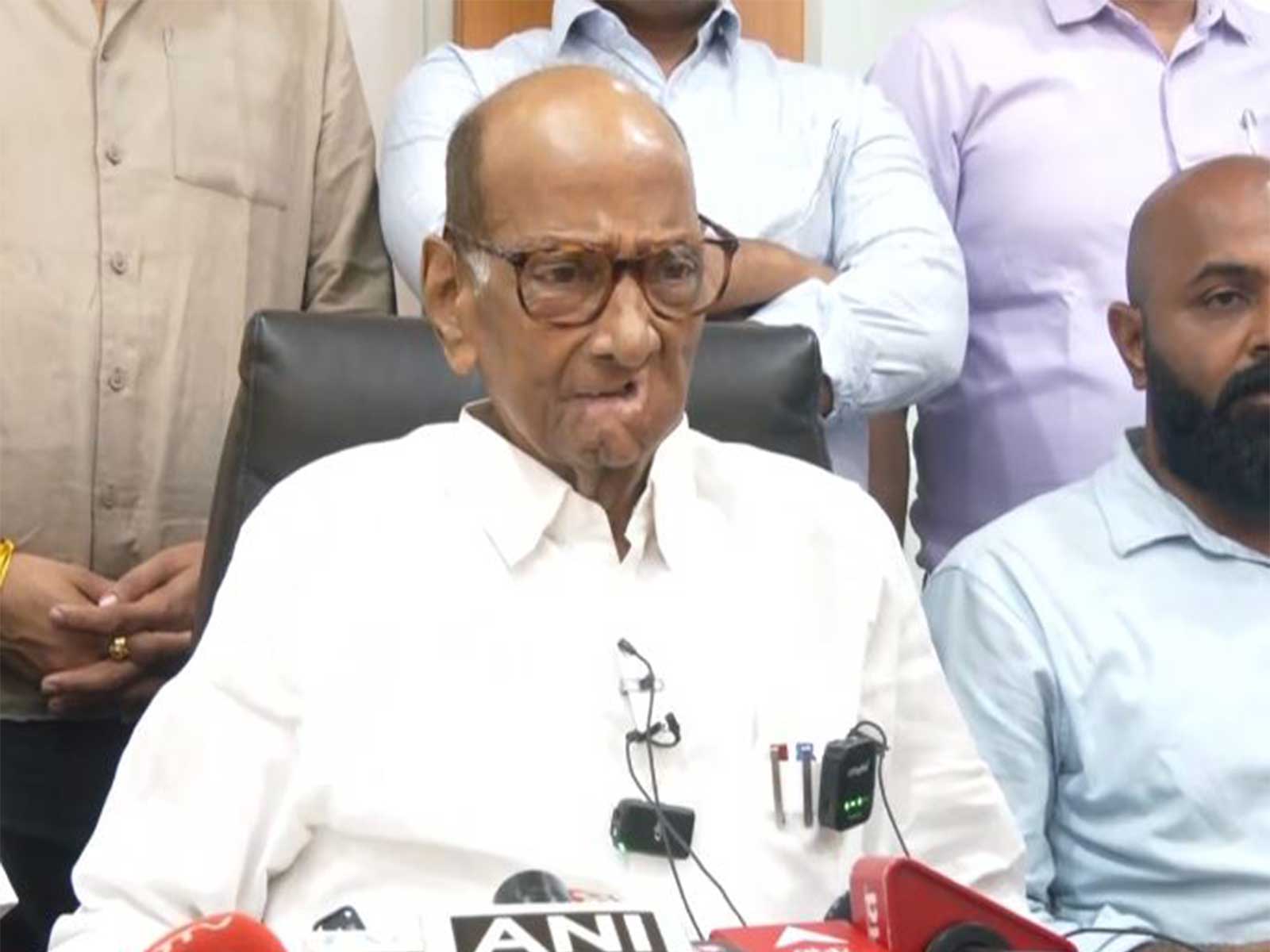 NCP (SP) chief Sharad Pawar (Photo/ANI)
